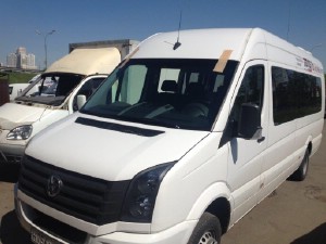 Установка лобового стекла Volkswagen Crafter 2006-