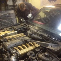 Установка автостекла BMW 7 1987-1994 e32