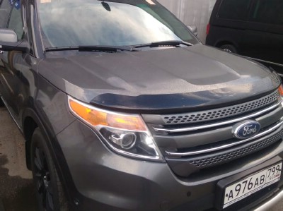 Установка лобового стекла Ford Explorer 5D 2011-