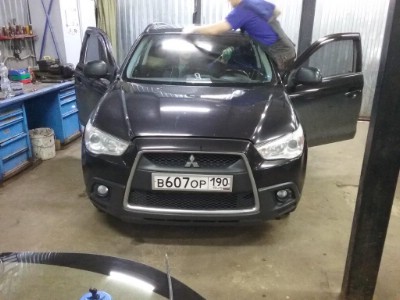 Установка лобового стекла MITSUBISHI ASX 5D -