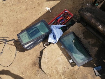 Установка лобового стекла Трактор Беларусь 622