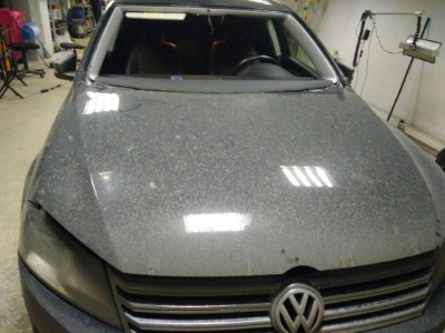 Установка лобового стекла Mercedes Sprinter SWB 2011-