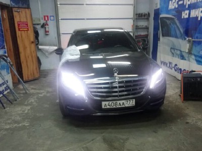 Установка лобового стекла Mercedes-Benz W222 -