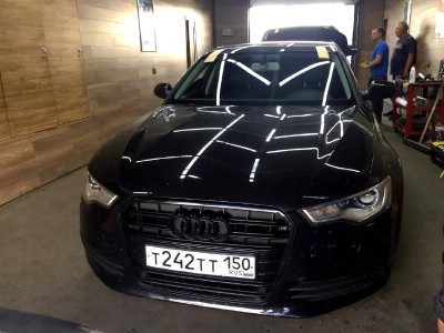 Установка лобового стекла Audi A6