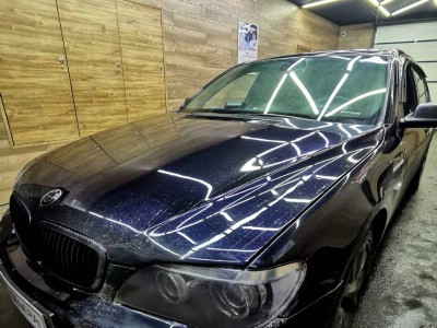 Установка лобового стекла BMW E65 2003-2008