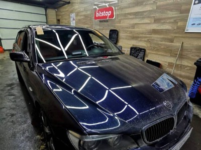 Установка лобового стекла BMW E65 2003-2008