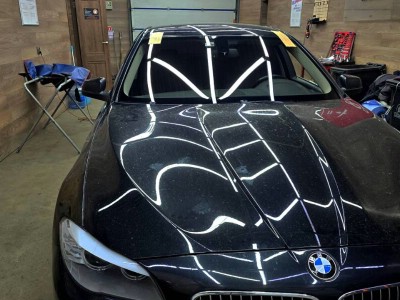 Установка лобового стекла BMW F10 2012-2017