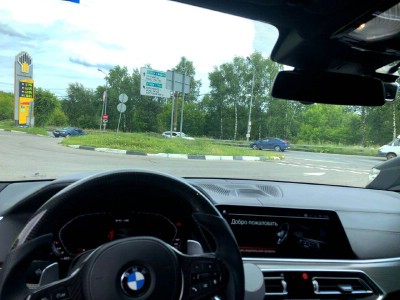 Установка лобового стекла BMW X5 -