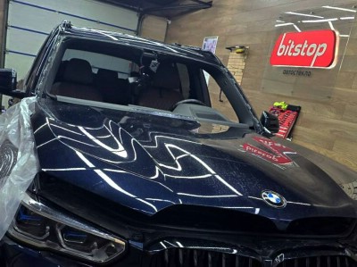 Установка лобового стекла BMW X5 G05 -