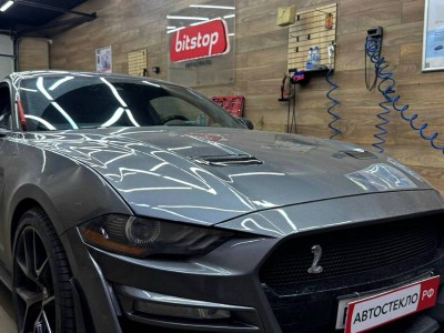 Установка лобового стекла Ford Mustang VI (S550) -