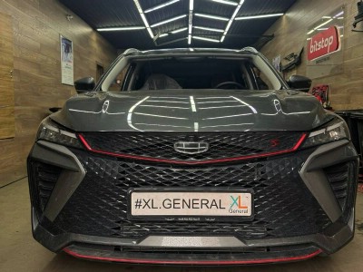 Установка лобового стекла Geely Coolray 2018-