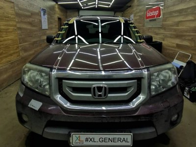 Установка лобового стекла Honda Pilot 2008-2016