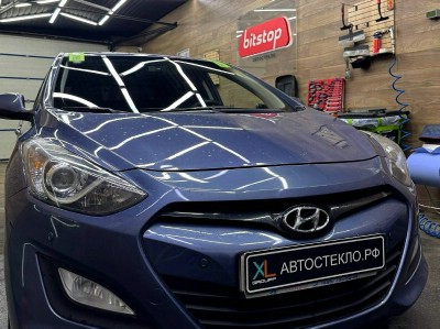 Установка лобового стекла Hyundai i30 II -