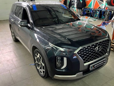 Установка лобового стекла Hyundai Palisade -