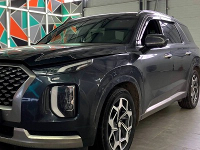 Установка лобового стекла Hyundai Palisade -