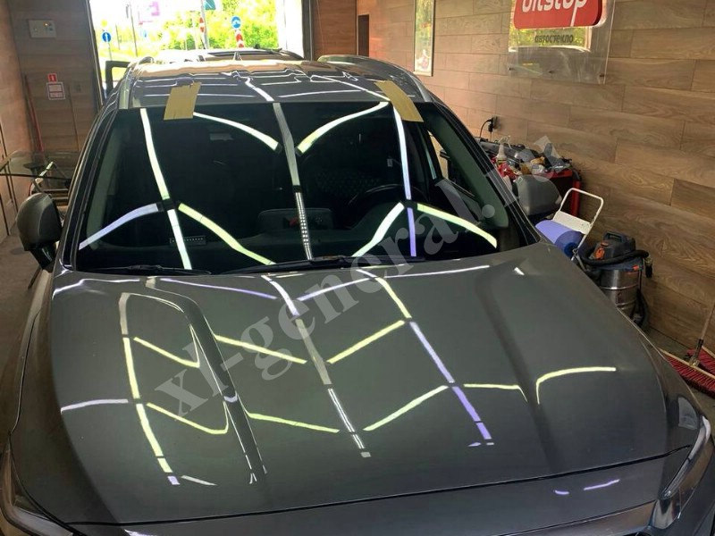 Установка автостекла Hyundai Santa Fe 2018-