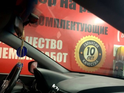 Установка лобового стекла Hyundai Solaris 2010-2017