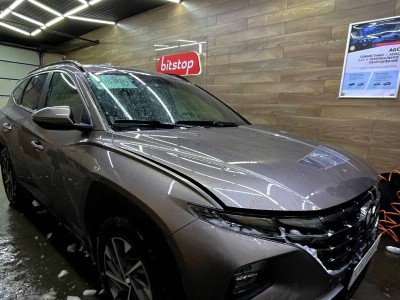 Установка лобового стекла Hyundai Tucson IV 2020-2023