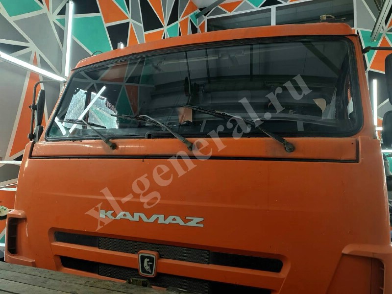 Установка австостекла Камаз Euro 2002-