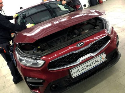 Установка лобового стекла Kia Cerato IV 2018-
