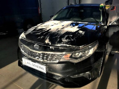 Установка лобового стекла Kia Optima IV 2016-2020