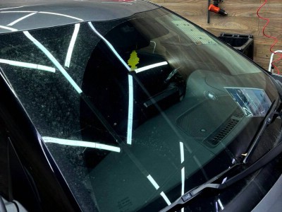 Установка лобового стекла Kia Seltos 2019-