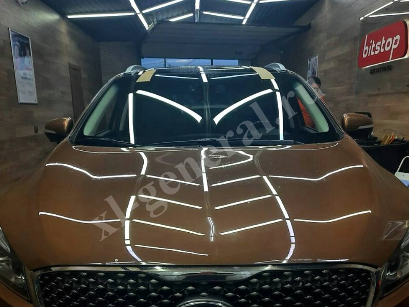 Установка лобового стекла Kia Sorento Prime 2014-2019
