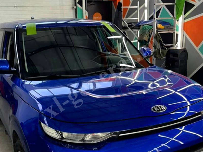 Установка лобового стекла Kia Soul 2019-