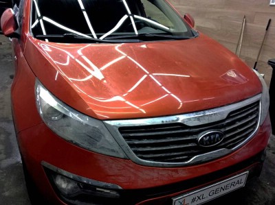 Установка лобового стекла Kia Sportage 2010-2016