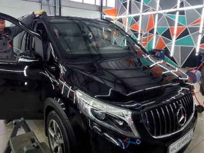 Установка лобового стекла Mercedes-Benz Vito W447 2014-