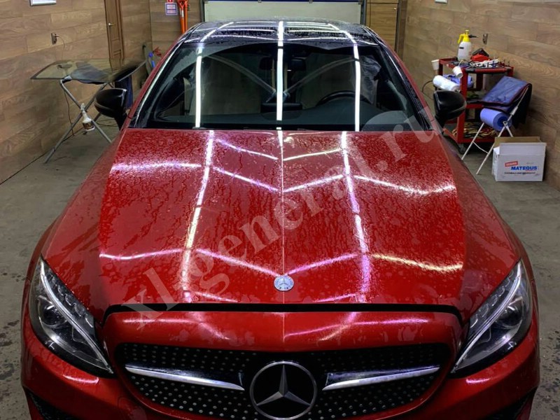 Установка автостекла Mercedes C205 2015-2021