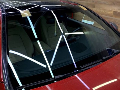 Установка лобового стекла Mercedes C205 2015-2021