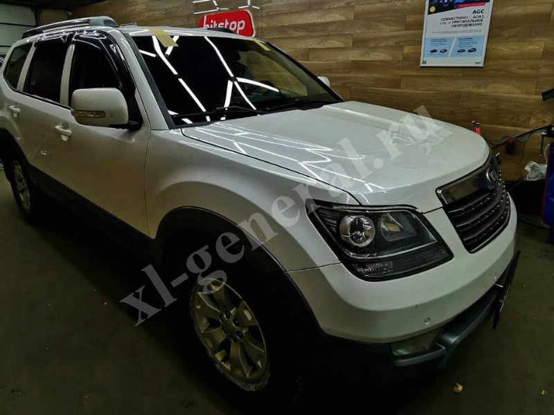 Установка лобового стекла Kia Mohave 2008-