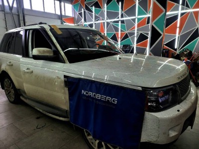 Установка лобового стекла Range Rover Sport l320 -
