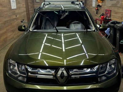 Установка лобового стекла Renault Duster 2010-2015