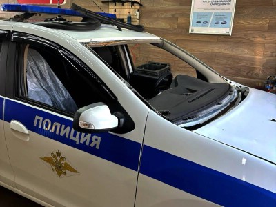 Установка лобового стекла Renault Logan II 2013-