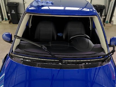 Установка лобового стекла Skoda Fabia II 2007-2014