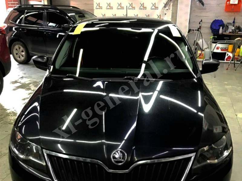 Установка автостекла Skoda Rapid -