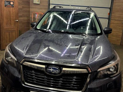 Установка лобового стекла Subaru Forester 2018-