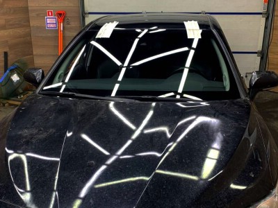 Установка автостекла Toyota Camry 2018-