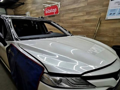 Установка лобового стекла Toyota Camry V70 -