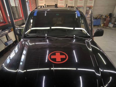 Установка автостекла Toyota Land Cruiser J100 1998-2003