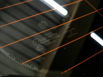 Установка заднего стекла BMW X4 2021-