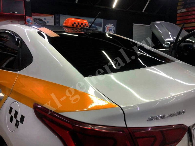 Установка автостекла Hyundai Solaris 2017-